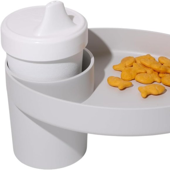 My Travel Tray/Oval - USA Made. Extend Your Current Cup Holder to Hold Your Cup - Picture 1 of 9